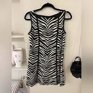J.Crew Zebra Print Dress